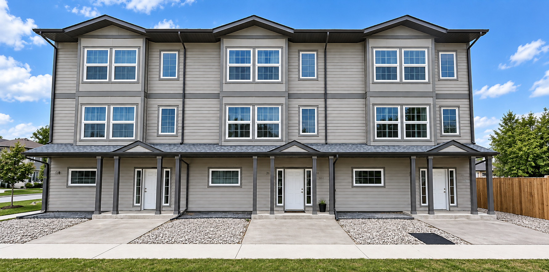 210 Main Street Townhouse project in Selkirk, Manitoba — RAM Building Design and Drafting and Structural Engineering