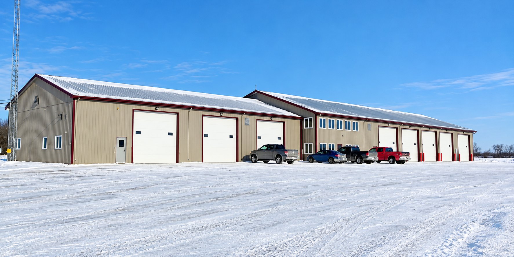 RM of Woodlands Public Works Shop project in Woodlands, Manitoba — RAM Building Design & Drafting, Structural Engineering